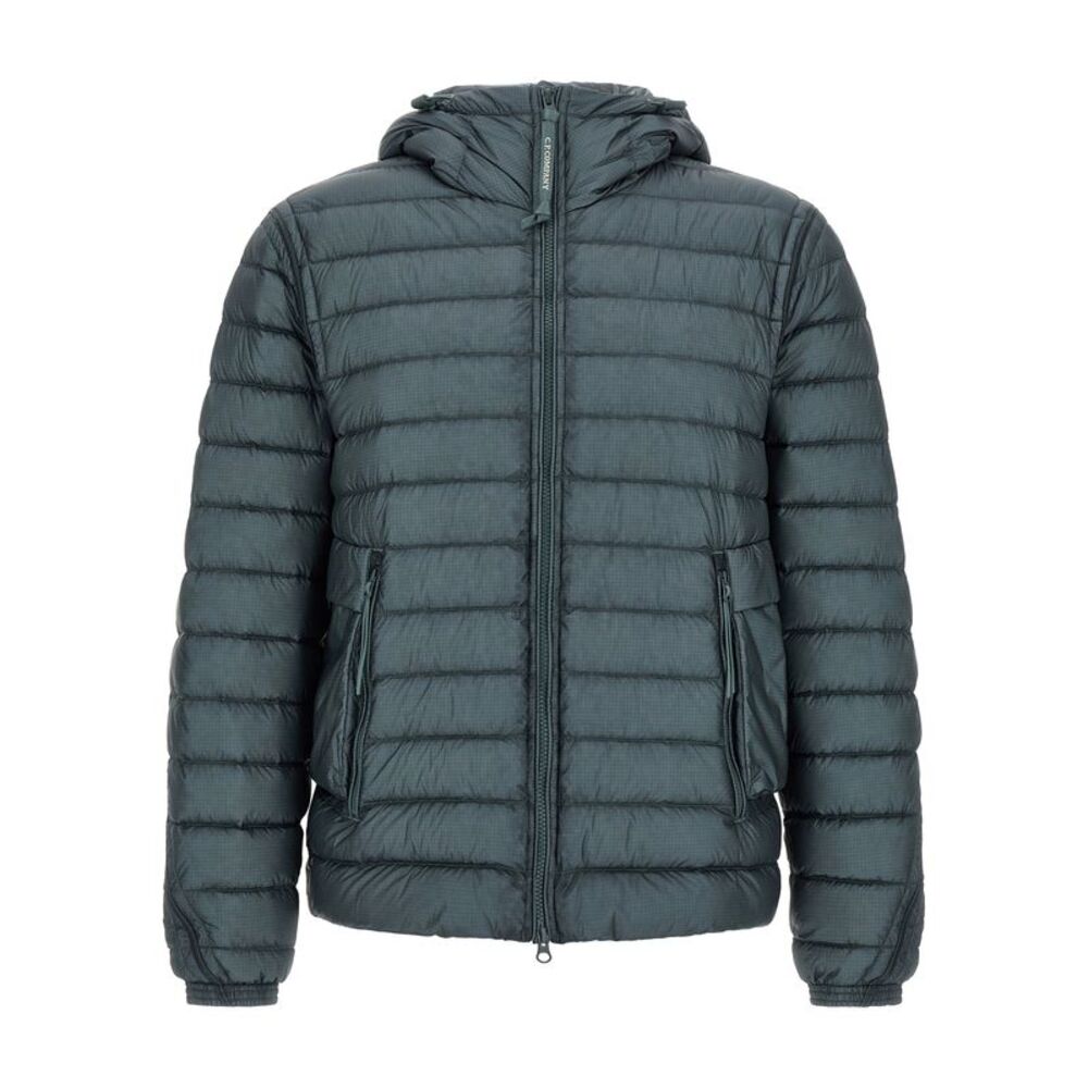 C.P. Company Blue Polyamide Full-Length Men's Jacket